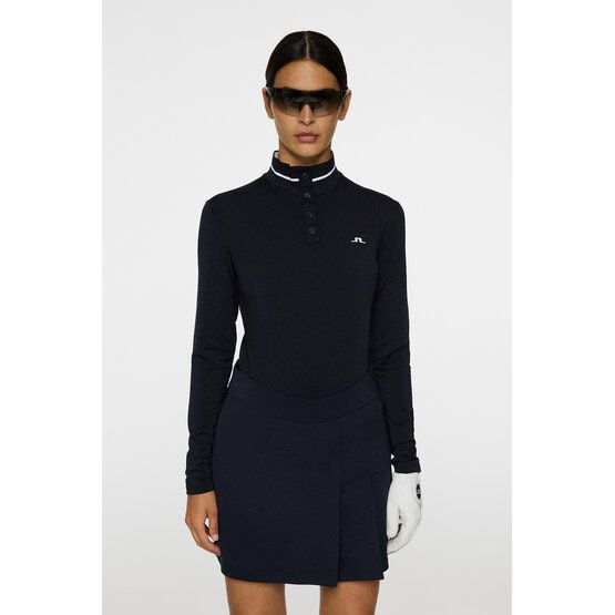 J.Lindeberg Hertta Langarm Polo navy