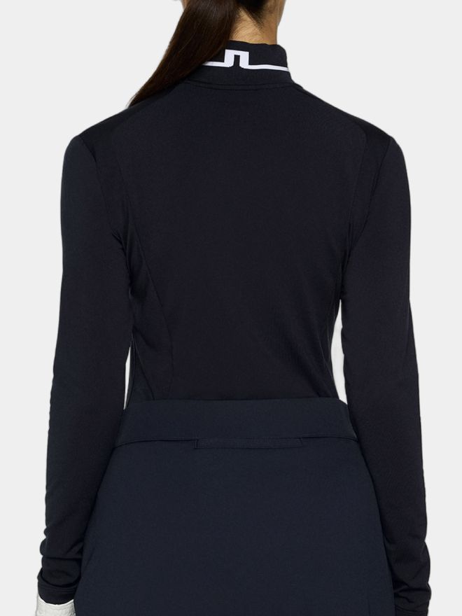 J.Lindeberg Hertta Langarm Polo navy