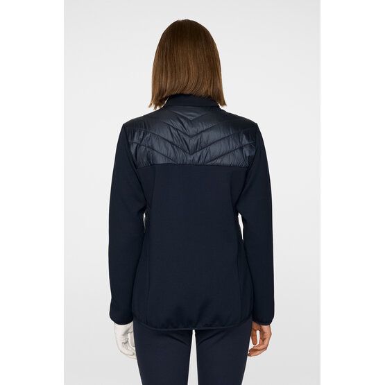 J.Lindeberg Madde Quilt Hybrid Jacket Stretch Jacke navy