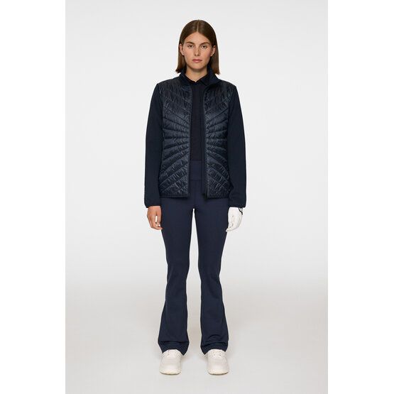 J.Lindeberg Madde Quilt Hybrid Jacket Stretch Jacke navy
