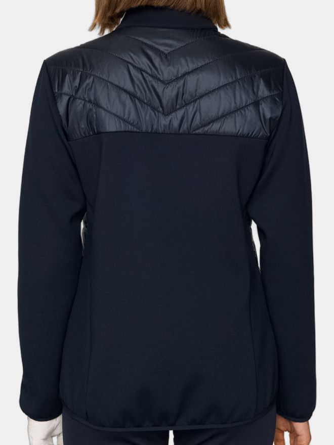 J.Lindeberg Madde Quilt Hybrid Jacket Stretch Jacke navy