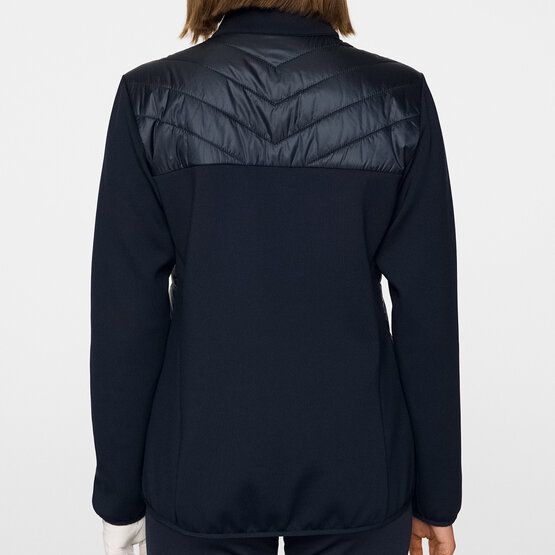 J.Lindeberg Madde Quilt Hybrid Jacket Stretch Jacket navy