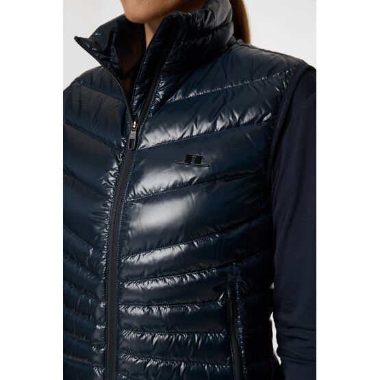 J.Lindeberg Lara Light Down Vest Daunen Weste navy