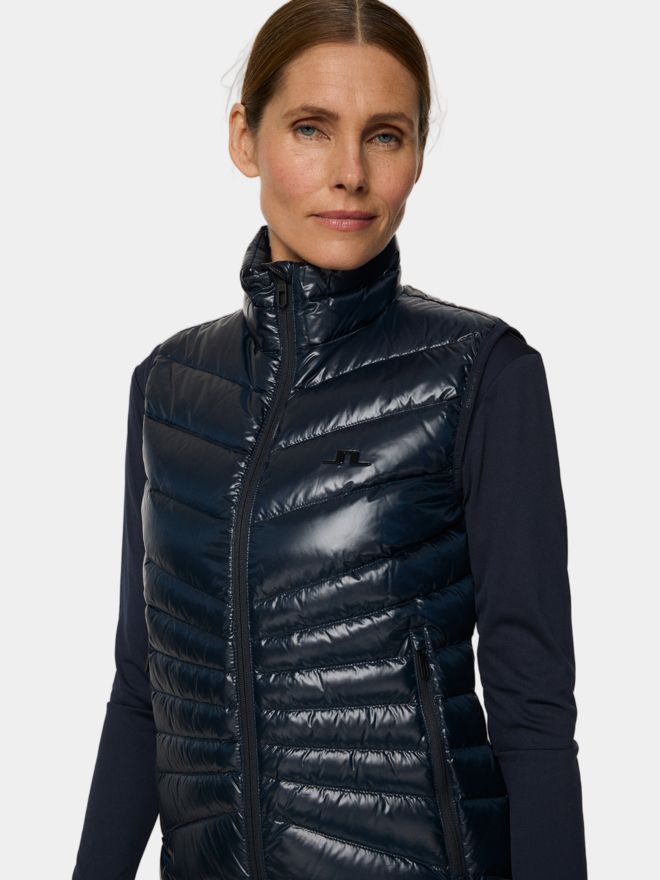 J.Lindeberg Lara Light Down Vest Down vest navy