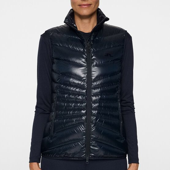 J.Lindeberg Lara Light Down Vest Daunen Weste navy