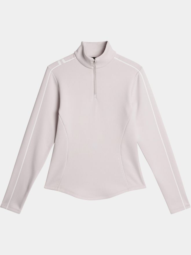 J.Lindeberg Nefe Quarter Zip Stretch Midlayer rosa
