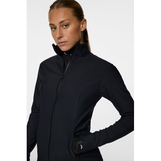 J.Lindeberg Taylor Zip Mid Layer Stretch Jacke schwarz