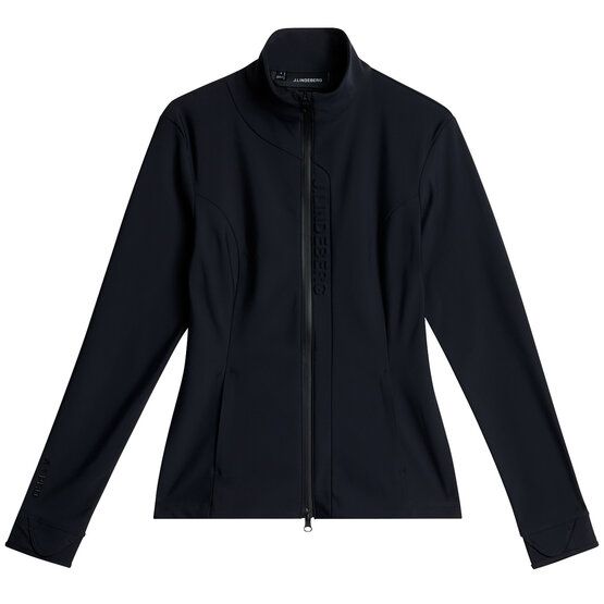 J.Lindeberg Taylor Zip Mid Layer Stretch Jacke schwarz
