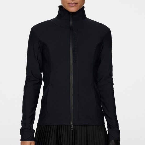 J.Lindeberg Taylor Zip Mid Layer Stretch Jacke schwarz