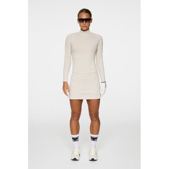 J.Lindeberg Ella Compression Top Mock Unterzieher sand