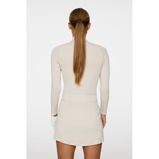 J.Lindeberg Ella Compression Top Mock Unterzieher sand