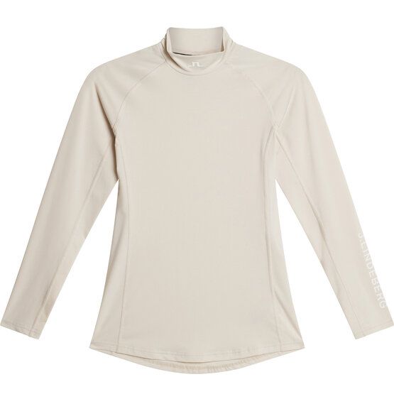 J.Lindeberg Ella Compression Top Mock Unterzieher sand