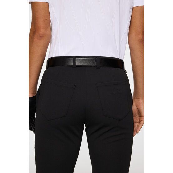 J.Lindeberg Flare Pant lang Hose schwarz