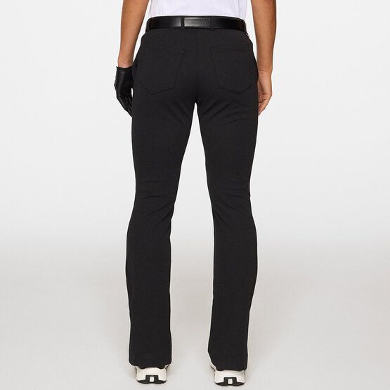 J.Lindeberg Flare Pant lang Hose schwarz