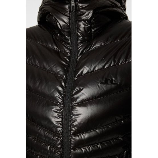 J.Lindeberg Lara Light Down Hood Jkt Daunen Jacke schwarz