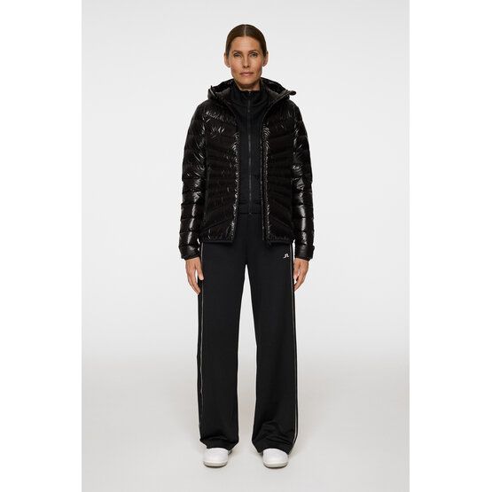J.Lindeberg Lara Light Down Hood Jkt Daunen Jacke schwarz
