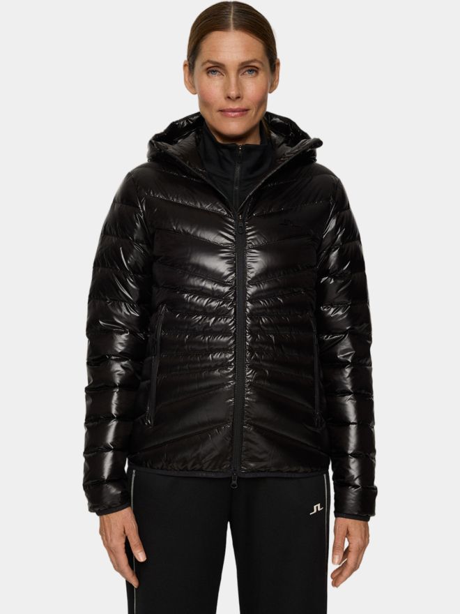 J.Lindeberg Lara Light Hood Jkt Jacke schwarz