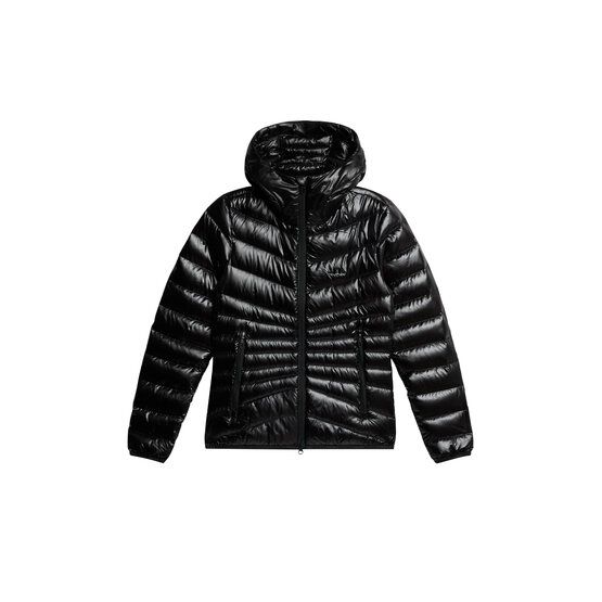 J.Lindeberg Lara Light Down Hood Jkt Daunen Jacke schwarz