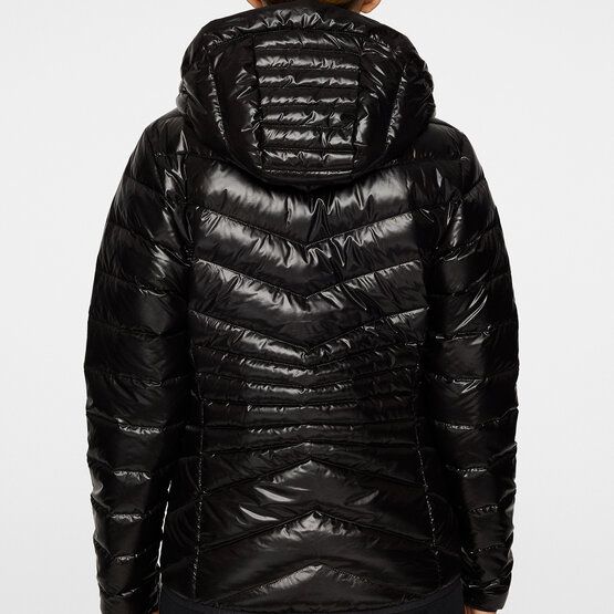 J.Lindeberg Lara Light Down Hood Jkt Daunen Jacke schwarz