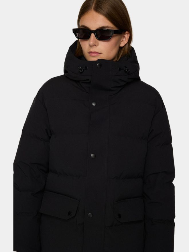 J.Lindeberg Crown Down Parka Daunen Jacke schwarz