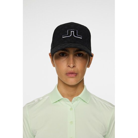 J.Lindeberg Anga Jacquard Cap schwarz
