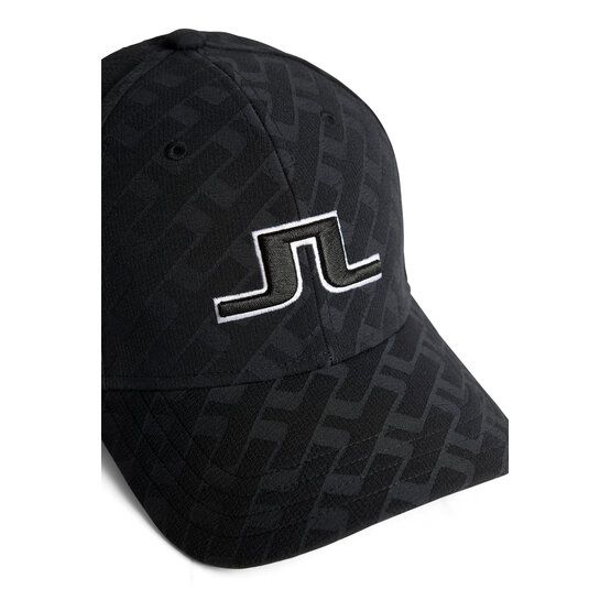 J.Lindeberg Anga Jacquard Cap schwarz