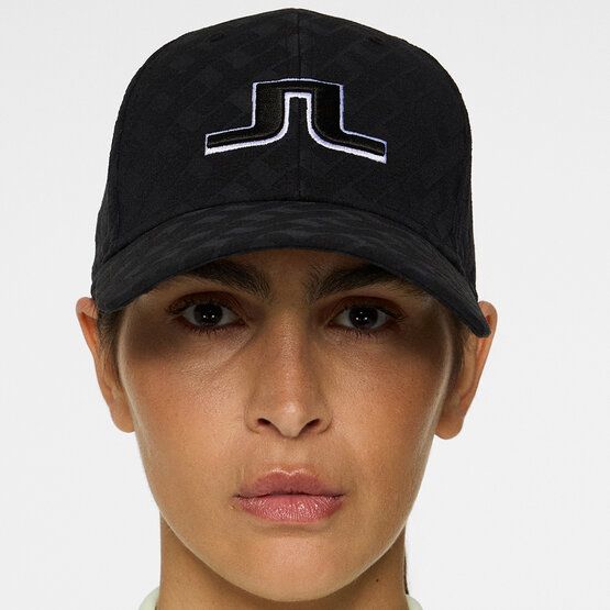 J.Lindeberg Anga Jacquard Cap black