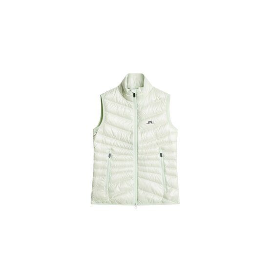 J.Lindeberg Lara Light Down Vest Daunen Weste hellgrün