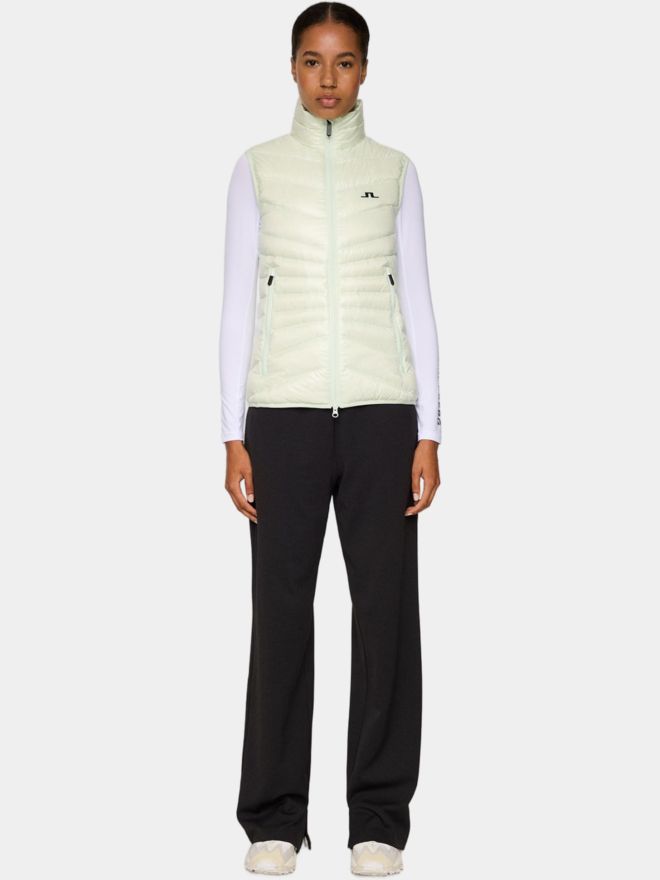 J.Lindeberg Lara Light Down Vest Down vest light green