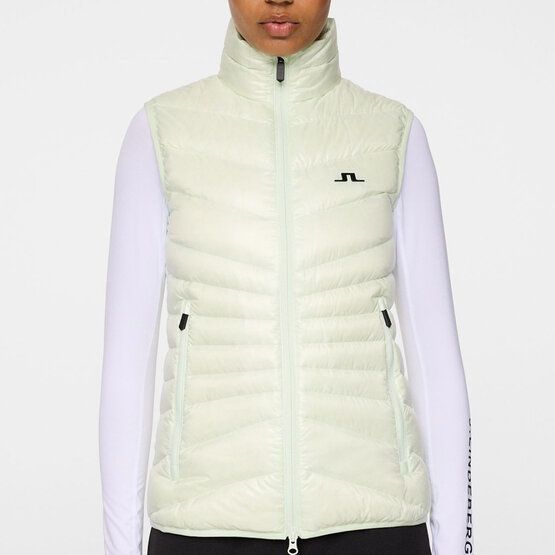 J.Lindeberg  Lara Light Down Vest Down vest light green