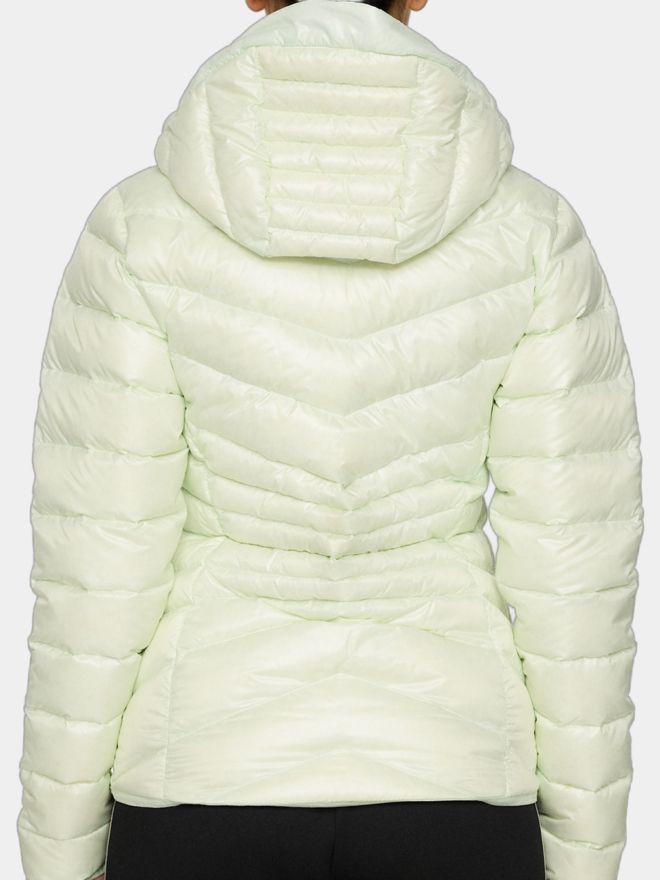 J.Lindeberg Lara Light Down Hood Daunen Jacke hellgrün