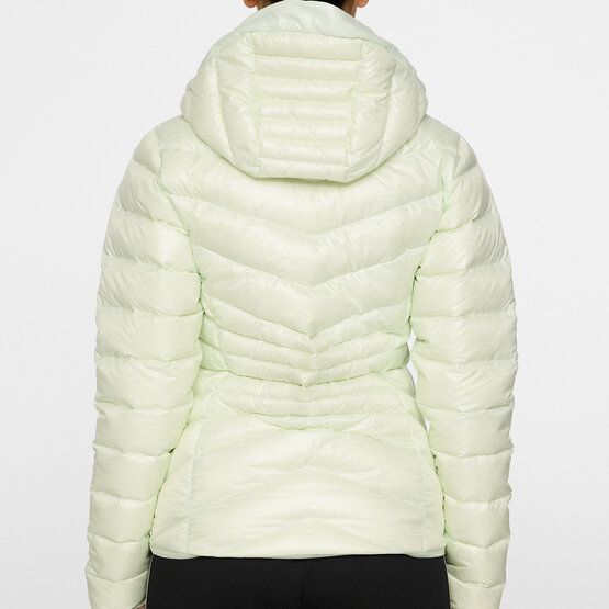 J.Lindeberg Lara Light Down Hood Daunen Jacke hellgrün