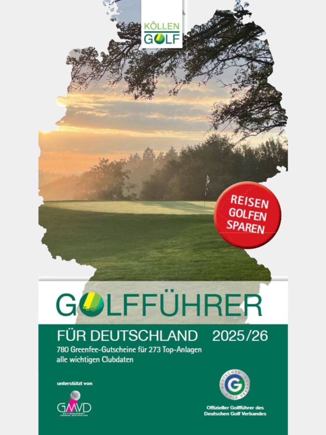 Köllen Golfführer Deutschland 2025/26 Einheitsgrösse