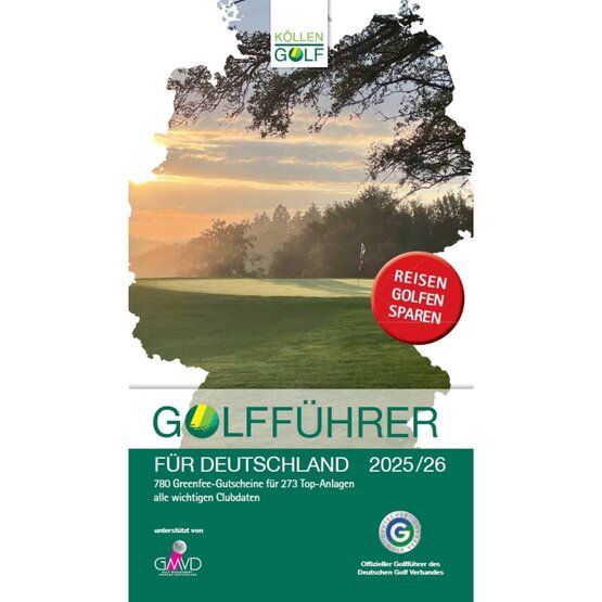 Köllen Golfový průvodce Německo 2025/26 Univerzální velikost