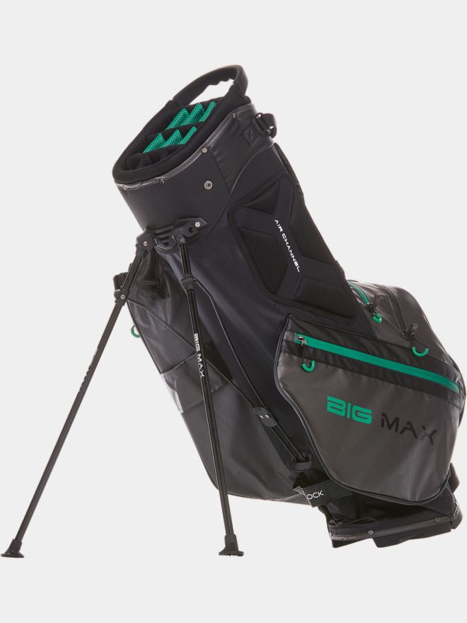 Golf House Dri Lite Hybrid Tour Standbag designed by Big Max schwarz-grau