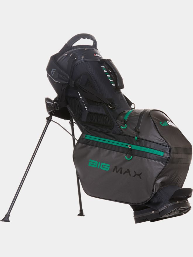 Golf House Dri Lite Hybrid Tour Standbag designed by Big Max schwarz-grau