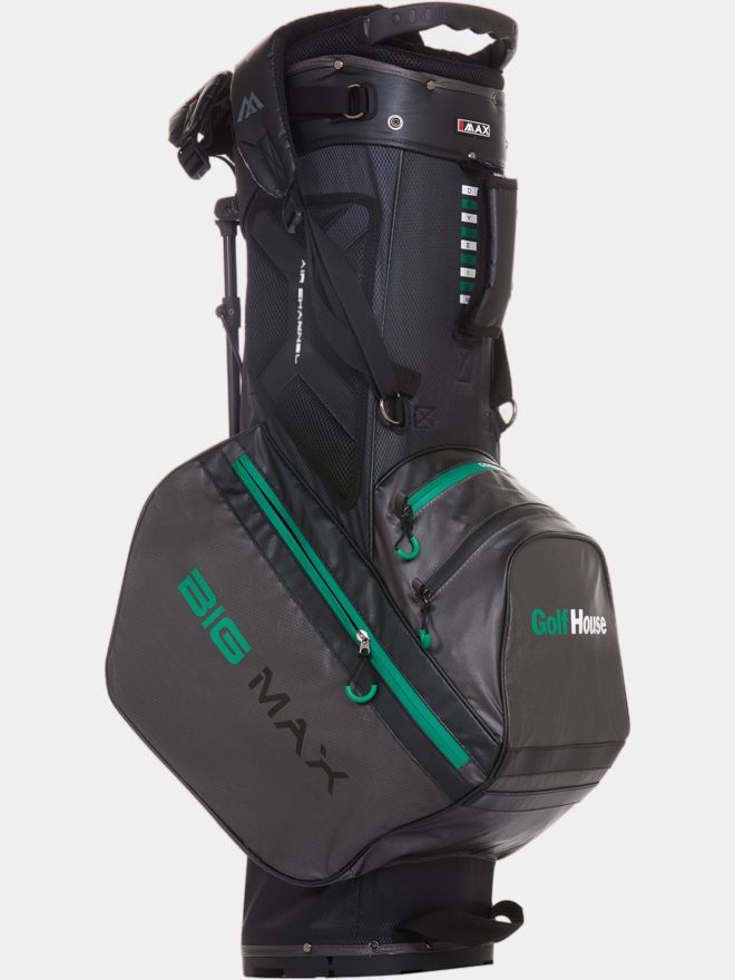 Golf House Dri Lite Hybrid Tour Standbag designed by Big Max schwarz-grau