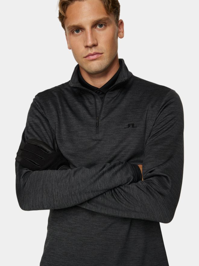 J.Lindeberg Destry Zip Mid Layer schwarz