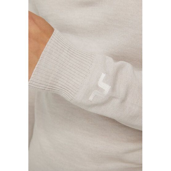 J.Lindeberg Kian Zipped Sweater beige