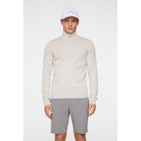 J.Lindeberg Kian Zipped Sweater beige