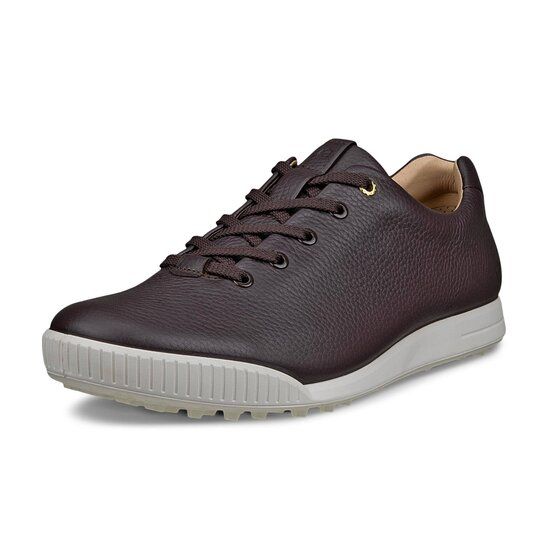 Ecco Golf Street Retro Hybrid Golfschuhe braun