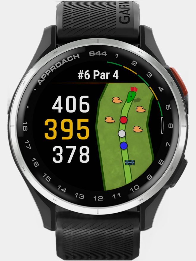 Garmin Approach S44 GPS-Golfuhr schwarz