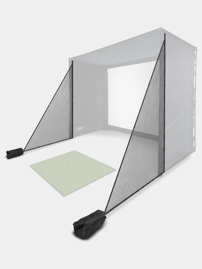 Sim Space Seitennetz schwarz