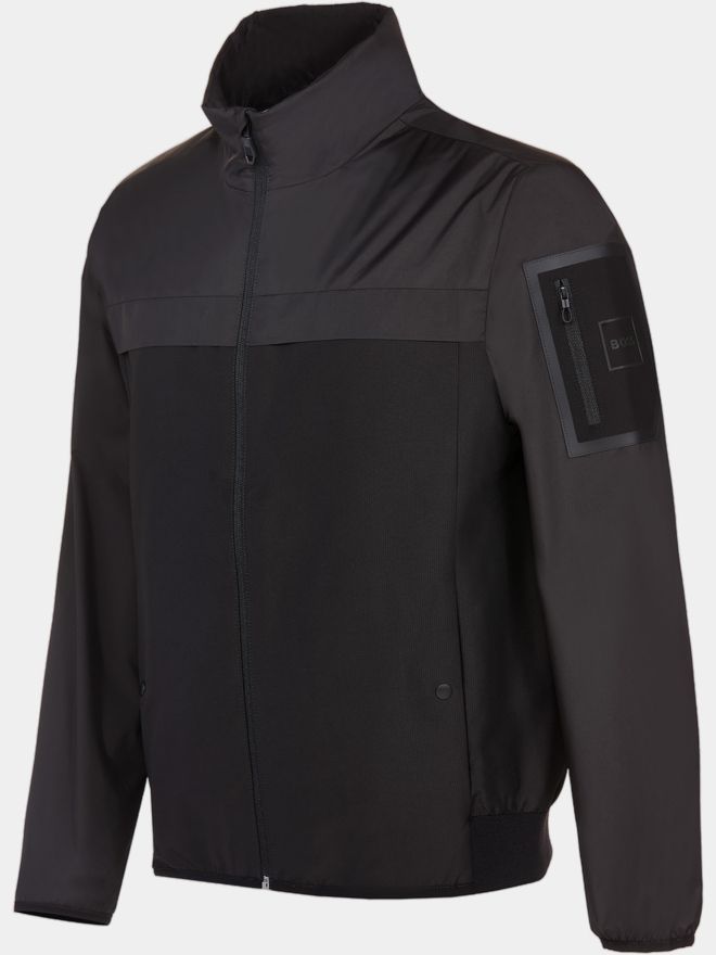 BOSS J_Gridlyte Jacket Stretch Jacke schwarz