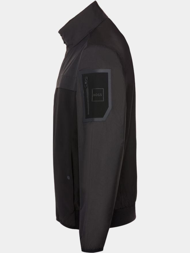 BOSS J_Gridlyte Jacket Stretch Jacke schwarz