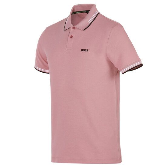 BOSS  Paul Halbarm Polo rosa