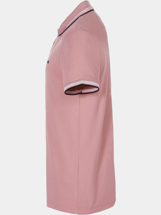 BOSS Paul half-sleeve polo pink