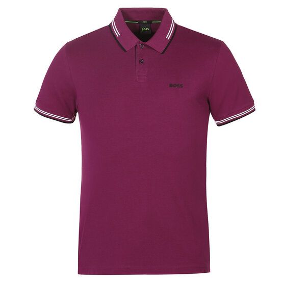 BOSS  Paul Halbarm Polo beere