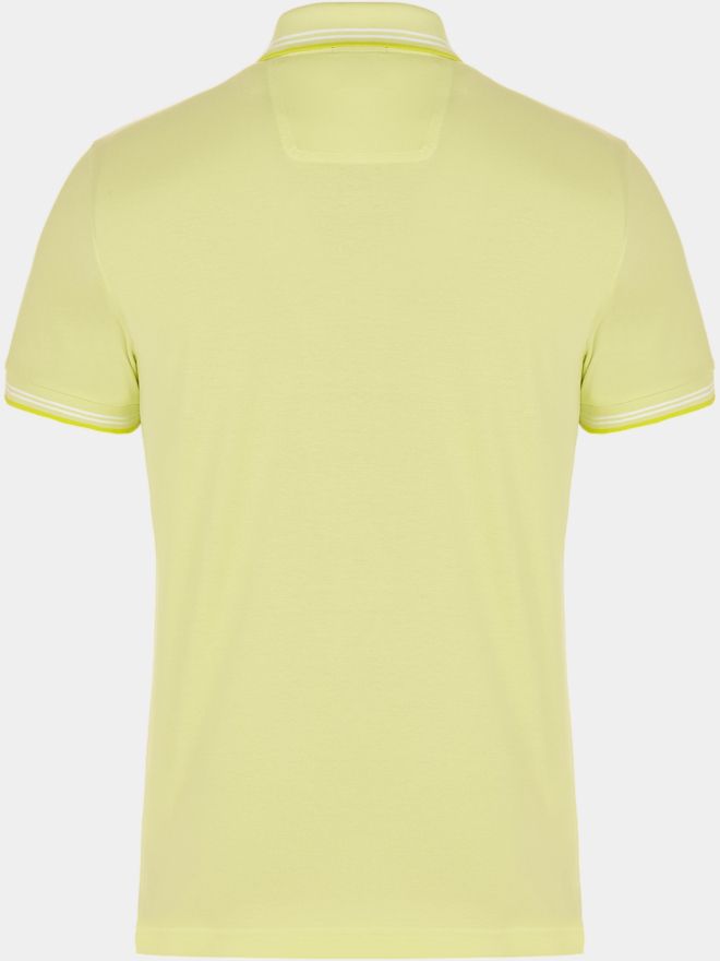 BOSS Paul Halbarm Polo hellgrün