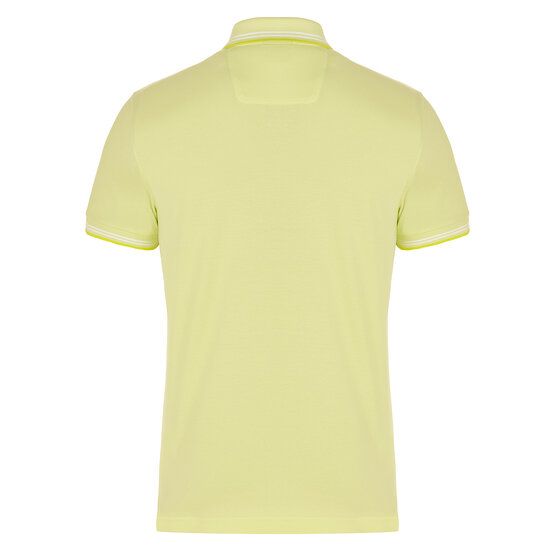 BOSS Paul Halbarm Polo hellgrün
